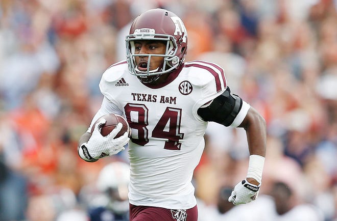 Texas A&M receiver Malcome Kennedy’s 60-yard touchdown reception helped spark the Aggies to an upset of Auburn last Saturday.