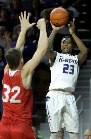 Kansas State's Nigel Johnson scored 19 points on 5-of-8 shooting in Friday's victory over Southern Utah.