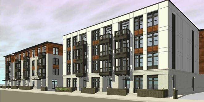 Image from Lott + Barber/Historic District Board of Review petitionThis five-story Selma Street student housing complex overlooking the Interstate 16 flyover got its final approval from the Historic Board last week. The development got mixed feedback throughout the review process.