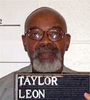 In this Feb. 12, 2014 photo provided by the Missouri Department of Corrections is convicted killer Leon Taylor who was sentenced to death for killing gas station attendant Robert Newton in Independence, Mo., in 1994. (AP Photo/Missouri Department of Corrections)