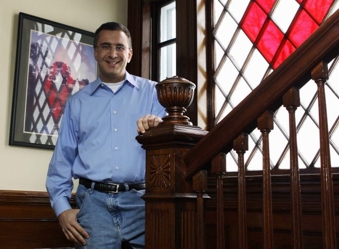 Economist Jonathan Gruber in his home in Lexington, Mass.
