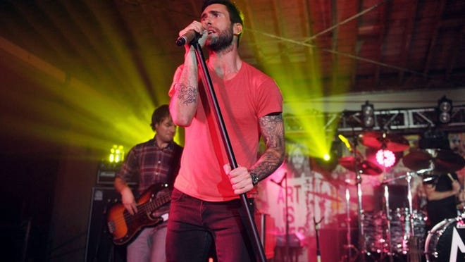 Maroon 5 has the top song in terms of airplay at Wild 95.5.
