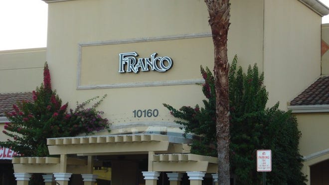 At Franco Italian Bistro, the chic, comfortable atmosphere makes for an intimate dining experience.