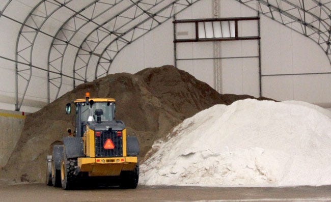 St. Joseph County Road Commission has stocked up on salt and sand, and has been preparing plow-trucks for the 2014-15 winter season. The price of salt has more than doubled compared to 2013.