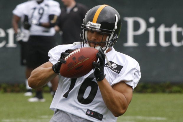 Steelers wide receiver Lance Moore (16) has struggled to find playing time since coming to Pittsburgh.