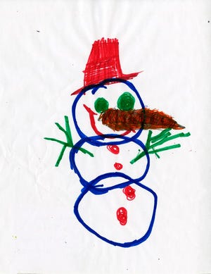 Today's drawing was submitted by Abrielle Lint, 3, of Dover. She is a student at St. John Pre-School.