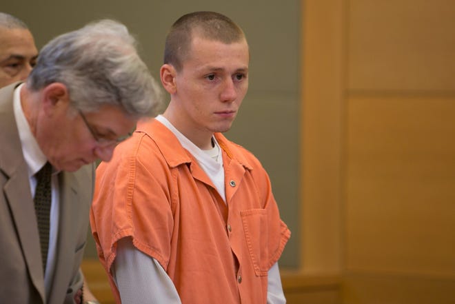 Port Jervis' Brett Kanoff was sentenced to 4 to 12 years for second-degree manslaughter in the death of his one-year-old son, Cameron. But he maintains that he was innocent and only accepted the plea deal to avoid the risk of a 25-years-to-life sentence if he was convicted of the top charge. Times Herald-Record file