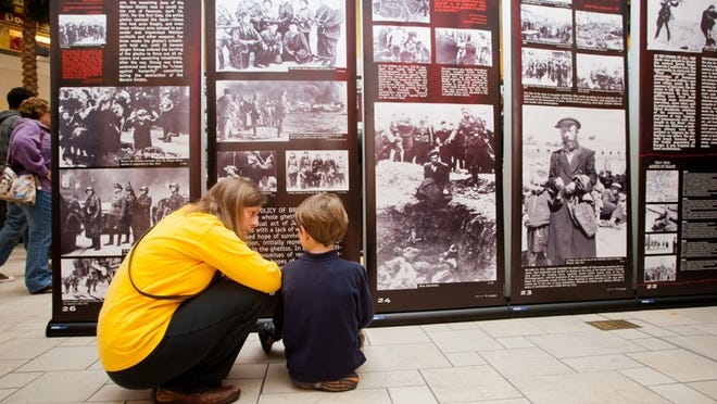 The Holocaust memorial exhibit, “The Courage to Remember,” runs at the Palm Beach County History Museum through Dec. 8.