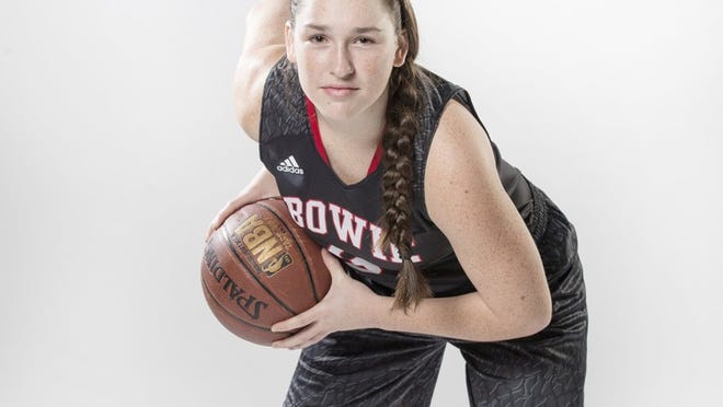 Bowie basketball player Alyssa Kuykendall votes for the wheel as the world’s greatest invention. “If we didn’t have the wheel,? she says, “we wouldn’t have anything.?