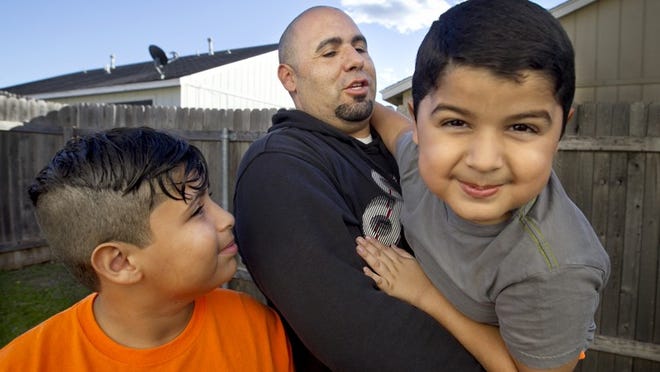 Luis Fontanez said that a school bus monitor taped the mouth of his 6-year-old autistic son, Jean Paul, two weeks ago. Things escalated a week later when the school bus monitor then sat on his son trying to keep him quiet, Fontanez said. Juan Fontanez, 10, (left) told his parents what happened on the school bus.