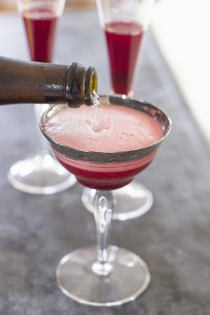 The Ruby Spice Bubbles offers a fresh and refreshing way to enjoy sparkling wine.