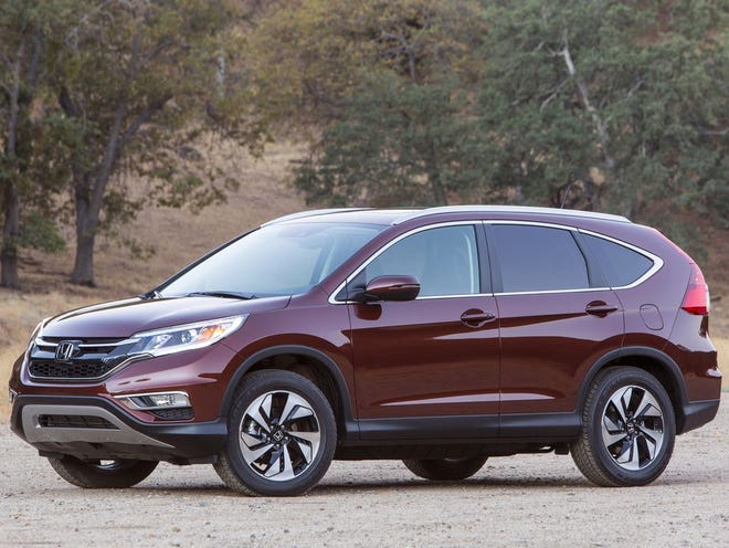 The 2015 Honda CR-V gets 34 mpg in highway driving, which is best in U.S. SUV gas mileage. (The Associated Press)