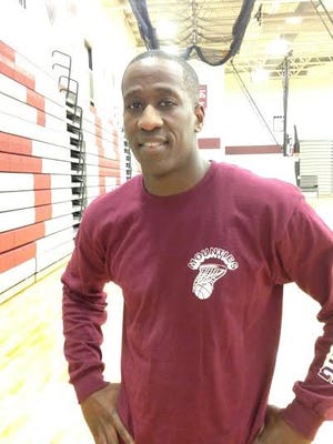 Stroudsburg boys basketball coach Rich Baker will lead the Mounties in his first game as head coach for his alma mater tonight at home against Parkland. Baker, a 2000 graduate, scored 1,316 points and helped Stroudsburg win the 1999 District 11 Class AAAA title as a senior. (Zach Sturniolo/Pocono Record)