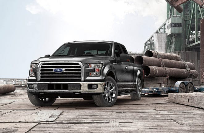 In the 2015 Ford F-150 XL the box frame and the firewall between the engine and passenger compartments are made of high-strength steel, but the body and cargo bed are crafted of aluminum.