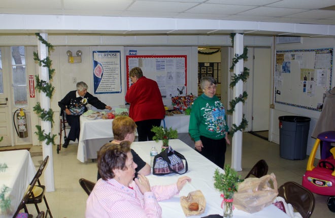 Many items were on sale Saturday during the Holiday Fair at the Wesley United Methodist Church.

Wicked Local Photo/Chris Shott