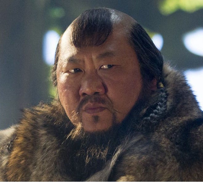 Кублай хане. Marco Polo Kublai Khan. Монгольский Хан Хубилай. Монгол с чубом.