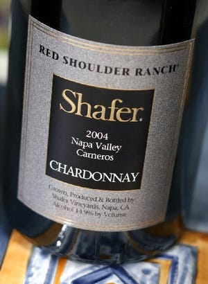 A 2012 vintage bottle of Shafer “Red Shoulder Ranch” Chardonnay is a $50-plus gift.