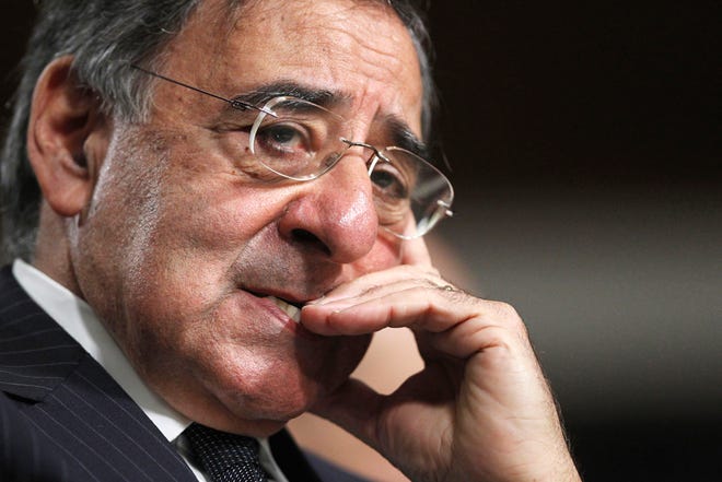 In this June 9, 2011 file photo, then-CIA Director nominee Leon Panetta testifies on Capitol Hill in Washington. After U.S. Navy SEALs killed Osama bin laden in Pakistan in May 2011, top CIA officials secretly told lawmakers that information gleaned from brutal interrogations played a key role in what was one of the spy agency's greatest successes. Panetta repeated that assertion in public, and it found its way into a critically acclaimed movie about the operation, Zero Dark Thirty, which depicts a detainee offering up the identity of bin Laden'­s courier, Abu Ahmad al- Kuwaiti, after being tortured at a CIA black site. As it turned out, Bin Laden was living in al Kuwaiti'­s walled family compound, so tracking the courier was the key to finding the al-Qaida leader.