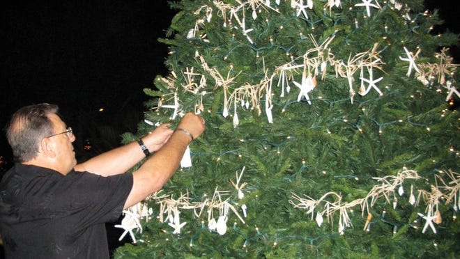 Treasure Coast Hospice is putting up three Trees of Life to help grieving family members cope with the loss of their loved ones during the holiday season. One is at the corner of North Indian River Drive and Avenue A in Fort Pierce and another is in 100 block of East Ocean in the downtown Stuart gazebo. The third tree will be installed Friday at the Tradition lakeside gazebo off Southwest Meeting Street in Port St. Lucie. CONTRIBUTED