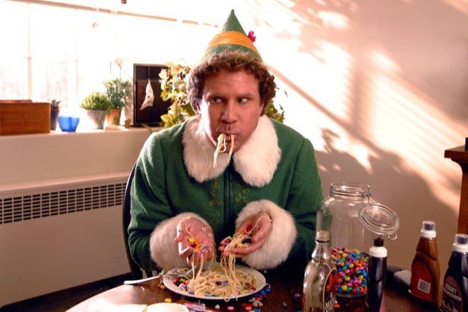 "Elf," starring Will Ferrell, was the closest thing to a consensus among reality panelists' favorite and least favorite holiday movies, TV specials and music.