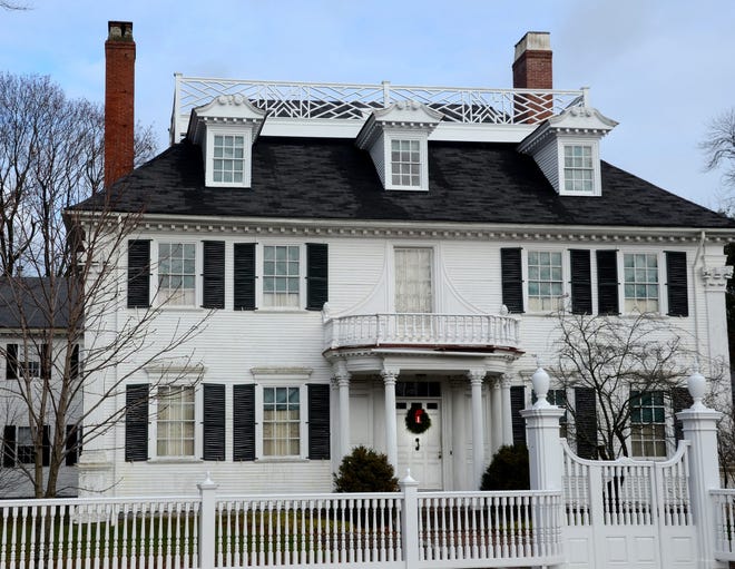 The Gov. John Langdon House on Pleasant Street in Portsmouth received a grant of $39,000 to resolve a defective water dispersion system through the New Hampshire Land and Community Heritage Investment Program. Suzanne Laurent photo