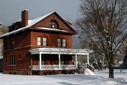 The Theresa & Brent Kallstrom home, located at 325 E. Spruce Street in Sault Ste. Marie, is one of five that will be open to guests on the Soo Theatre Project’s annual Holiday Tour of Homes on Dec. 14.