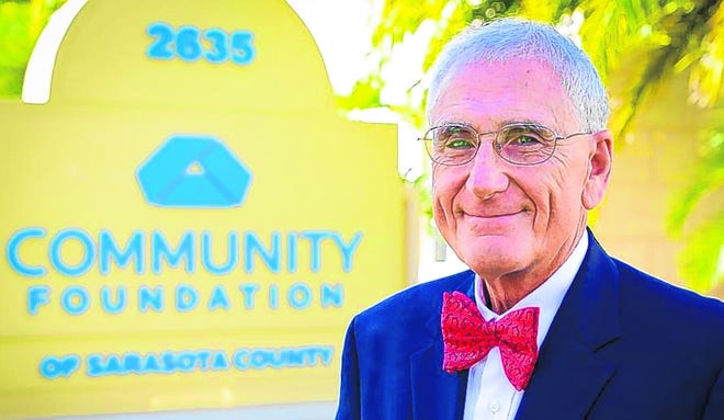 Harry Leopold has created a five-part "Discover the Joy of Giving" lecture 
and social series, to be held in Selby Auditorium on the USF 
Sarasota-Manatee campus on five upcoming dates: Jan. 12 and 26 and Feb. 2, 9 
and 16, 3 to 5:00 p.m.
STAFF PHOTO / RACHEL S. O'HARA