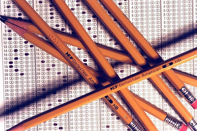 A survey conducted by the Ohio Department of Education found that 40 percent of the assessments in grades three through eight will be completed with paper and pencil.