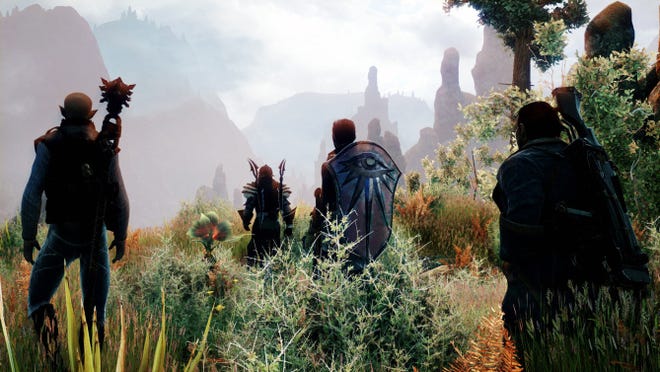 "Dragon Age: Inquisition" featues eye-popping settings and a compelling plot line with humans, elves, dwarfs and demons.