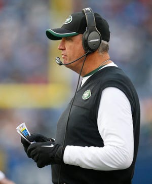 The Jets face their nemesis, the New England Patriots, on Sunday in what is likely to be head coach Rex Ryan's final home game. The Associated Press