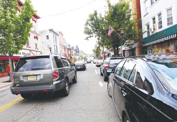 Herald file photo — Spring Street in Newton has been proposed for one-way traffic. A public hearing will be held next month.
