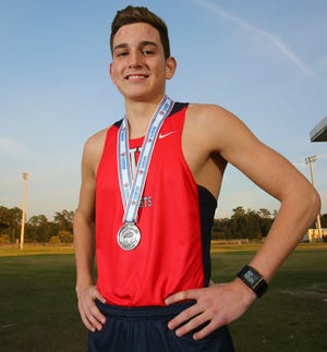 Joey Fitzpatrick led the Knights to an impressive finish at the state meet last month. Fitzpatrick is the Star-Banner Boys Runner of the Year.