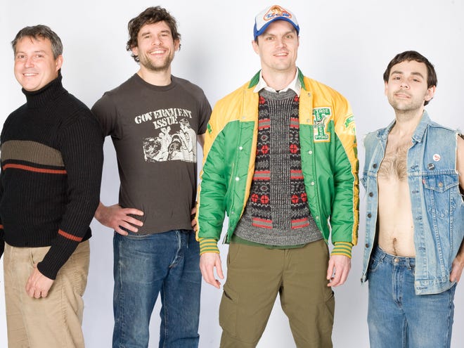 The rock group Propagandhi performs a New Year’s Eve show Wednesday at The Wooly. (Submitted photo