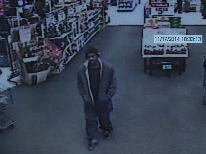 Spartanburg County deputies are looking for this man in connection to the theft of two power drills from a Boiling Springs Wal-Mart on Nov. 17.