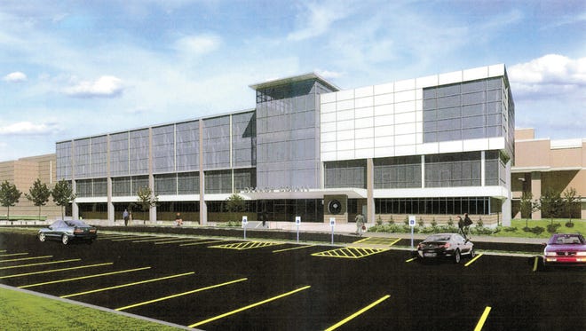 The Rochester-based firm Clark Patterson Lee has designed a $74 million renovation and expansion of the Orange County Government Center. Plans include a total reconstruction of the interior and a four-story addition that would replace one of three buildings in the complex and form a large, new entrance facing the parking lot. County officials hope to solicit construction bids by the end of January.