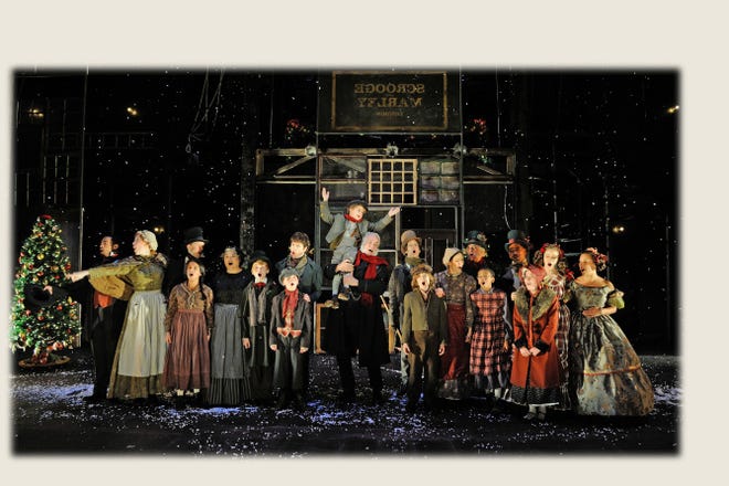 Trinity Rep's production of "A Christmas Carol" runs through Dec. 31.