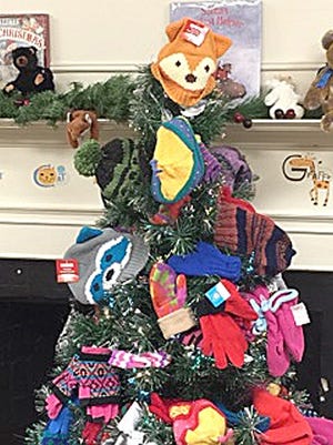 Courtesy photo

The mitten tree at Graves Library.