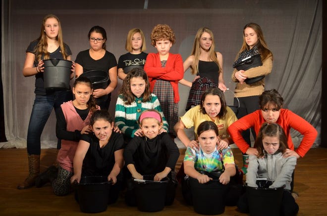 Cast members for “Annie Jr.” range in age from 6 to 17 years old and come from Swansea, Somerset, Fall River, Bristol, R.I., Warren, R.I., Cranston, R.I., Dighton, Rehoboth and New Bedford.