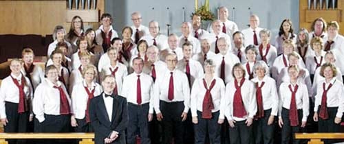 Submitted photo - Sussex County Oratorio Society, directed by Al Kopacka, front, will present its winter concert on Sunday at Newton United Methodist Church.