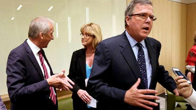 Former Gov. Jeb Bush is the only other Republican re-elected governor in Florida. (Lannis Waters/The Palm Beach Post)