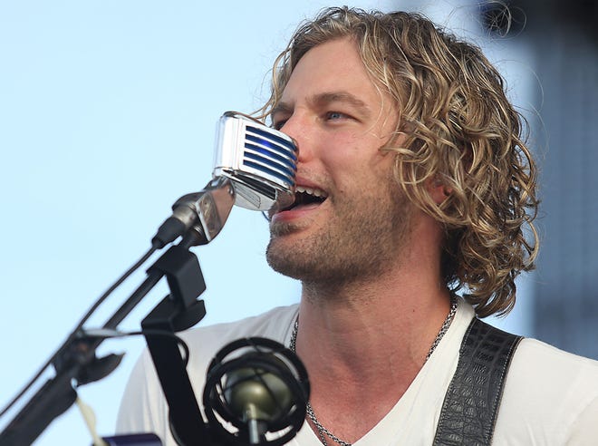 Casey James performs at Gulf Coast Jam. Thousands attended Gulf Coast Jam at Frank Brown Park on Aug. 30.