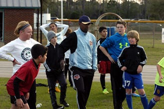 Coach Carlos Goncalves is all about developing soccer players for the next level.