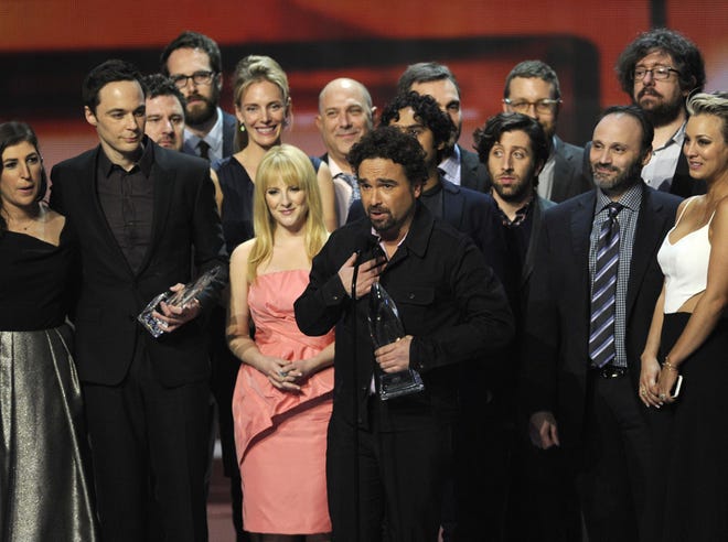 “The Big Bang Theory” also won multiple honors. The sitcom about a group of scientists was awarded trophies for favorite network TV comedy and favorite TV show, while co-star Kaley Cuoco-Sweeting was chosen as favorite comedic TV actress.