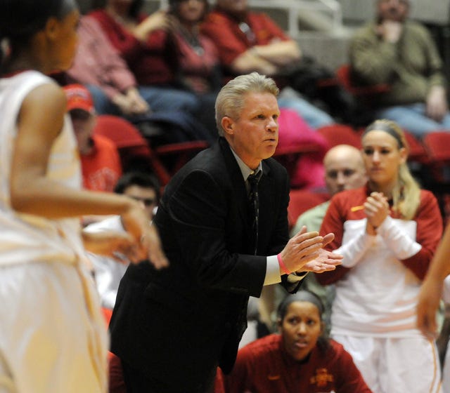 Iowa State's women basketball head coach Bill Fennelly has won 426 games in his 20 years as a Cyclone, in part, due to the approach he takes with developing players. Photo by Nirmalendu Majumdar/Ames Tribune 
 Bill Fennelly has won 426 games and counting in 20 seasons at Iowa State, more than double the amount of games the Cyclones won in the 20 years previous. File photo by Nirmalendu Majumdar/Ames Tribune