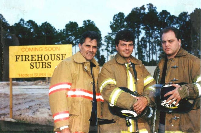 Photos provided by Firehouse Subs Chris Sorensen (left) and Robin Sorensen founded Firehouse Subs in 1994. Today, the chain has 853 locations throughout the U.S.