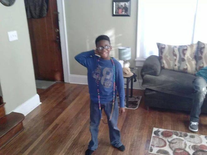 Eight-year-old boy Kymello McLaine fell through ice on a pond Sunday afternoon and later died.