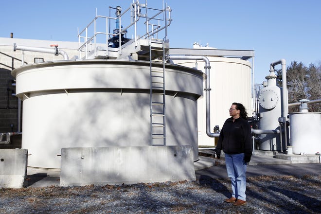 Linda Schick recently won a top honor for her work at the Fairhaven wastewater treatment facility. PETER PEREIRA/THE STANDARD-TIMES