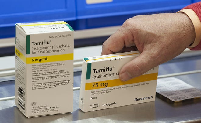The prescription drug Tamiflu is in stock at the Cape Fear Valley Medical Center pharmacy. Cape Fear Valley Medical Center is giving a flu vaccine shot to all patients at the hospital.