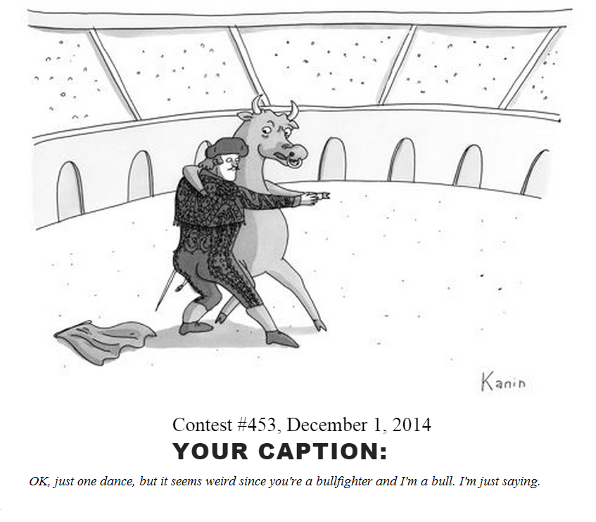 Proof the New Yorker Cartoon Caption Contest is full of crap