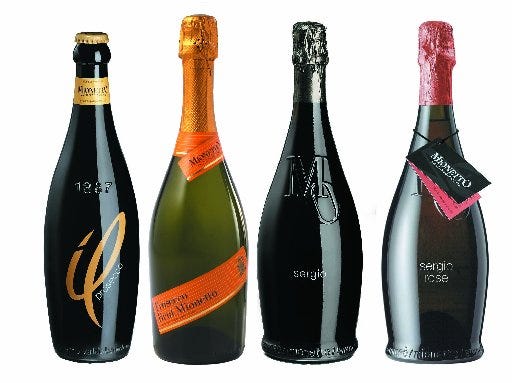 Sales increases are led by sparkling wine, especially Italy’s inexpensive, trendy bubbly called Prosecco.